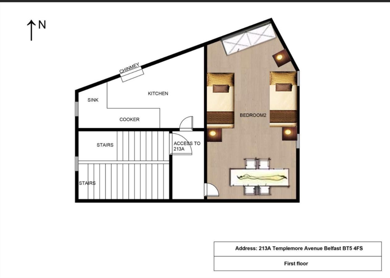 Entire Pinkapt - Free Parking - Up To 4 Guests - 3 Beds - Close To City Centre Μπέλφαστ Εξωτερικό φωτογραφία